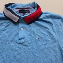 Tommy Hilfiger ライトブルー ポロシャツ