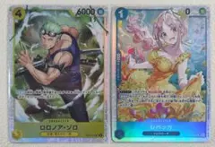 神の島の冒険　ロロノア・ゾロ　SR レベッカ　SR