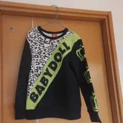 BABYDOLL レオパード柄 トレーナー 140