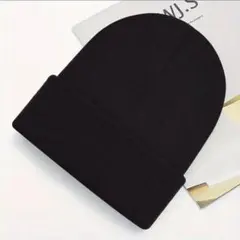 【ブラック】ニット帽
