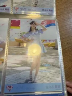 ＝LOVE 生写真 イコラブ　佐々木舞香　ナツマトペ　歌唱衣装　ヒキ