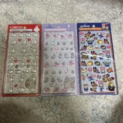 ボンボンドロップシール ディズニー 3種セット