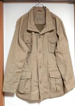 L.L.Beanミリタリー サファリジャケット ベージュ M