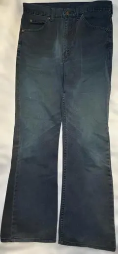 90s USA製 Levi’s 517-10 ブラック ブーツカット W30