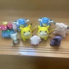 レア 当時物】ポケモン 鉛筆キャップ フィギュア 7体セット えんぴつ