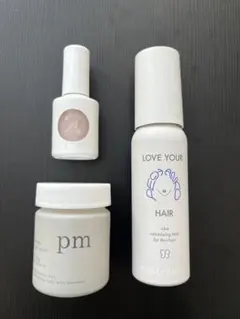 【uka】ベースネイルコート&ヘアミスト&ワックスSETのサムネイル