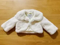 Janie and Jack ホワイトファー ジャケット 6〜12ヶ月