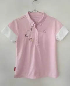 le coq sportif 半袖ポロシャツ Lサイズ ピンク