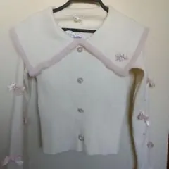 Lily Merry もえにゃ りぼんニット