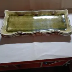 和食器 長皿 2枚セット 陶器 焼き物のサムネイル