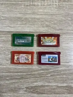 ゲームボーイアドバンスソフト4本セット