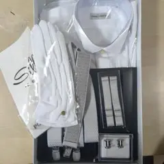 新品未使用　結婚式用　メンズシャツ小物セット