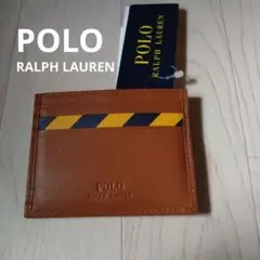 POLO RALPH LAUREN カードケース ブラウン