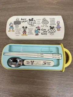 ぽ*た様 ミッキー ミニー カトラリーセット　フォークなし お弁当のサムネイル