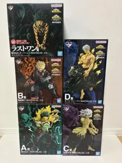 一番くじ 僕のヒーローアカデミア 更に向こうへ A・B・C・D・ラストワン賞