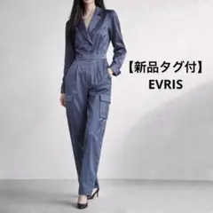 【新品タグ付】EVRIS（エヴリス）SATIN TAILOR ジャンプスーツのサムネイル