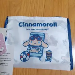 【新品】しまむら　サンリオ　日焼け　シナモロール　エコバッグ