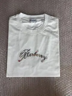 BURBERRY ロゴ刺繍 Tシャツ ホワイトのサムネイル