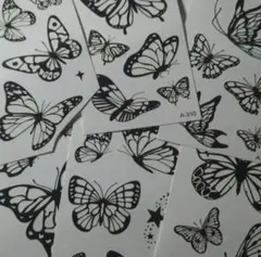 タトゥーシール 蝶々 6枚セット