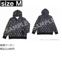 新幹線変形ロボ シンカリオンZ 総柄パーカー Mサイズ