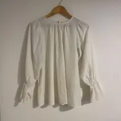 ブラウス 長袖 白