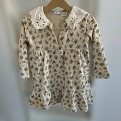 ZARA 花柄ワンピース 2-3歳