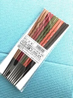 若狭塗 食洗機対応 木彫り箸5本セット