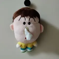 クレヨンしんちゃん ボーちゃん ポケットティッシュカバー　ぬいぐるみマスコット