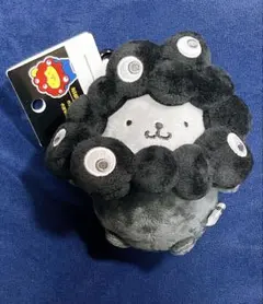 ポムポムプリン 黒ミャクミャク なりきりカラビナ付きぬいぐるみ