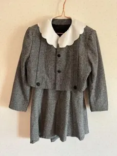 入学式　フォーマルドレスセット グレー