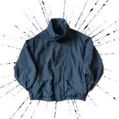 古着 ブラックナイロンジャケット ブルゾン