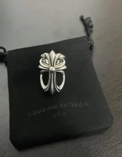 CHROME HEARTS ダブルフローラルクロス リング