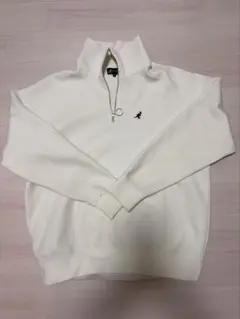 KANGOL ハーフジップ　カットソー　M