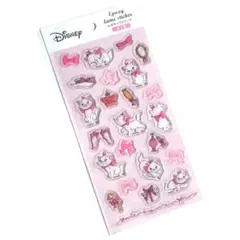 ディズニー おしゃれキャット マリーちゃん シール ぷくぷく ぷっくり 立体