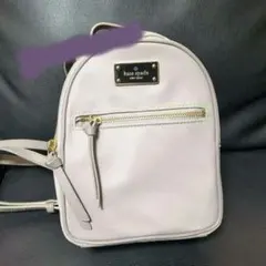 kate spade ミニリュック　グレー