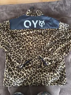 ヒョウ柄レオパードフリースジャケット OY