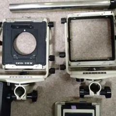TOYO VIEW 4×5 大判カメラ本体 露出計 フィルムホルダー等付き d*7様 TOYO VIEW 4×5 大判カメラ本体 露出計 フィルムホルダー等