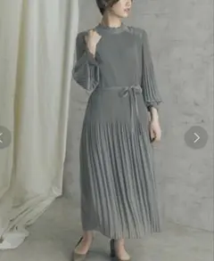 URBAN RESEARCH ROSSO ロッソ　ランダムプリーツワンピース