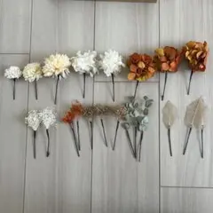 プリザーブドフラワー　ヘッドドレス　ウェディング　髪飾り