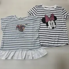 GAP 組曲　キッズ　まとめ売り　ボーダー　半袖Tシャツ　2枚セット