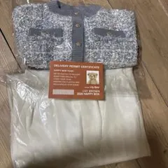 Lily Brown 2026年　福袋　ツイードジャケット　スカート　カード