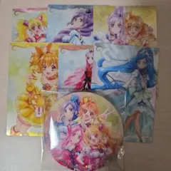 フレッシュプリキュア　ヒーリングっど♥プリキュア　プリキュアウエハース　缶バッチ