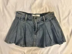 Hollister デニム ミニスカート プリーツ XSのサムネイル