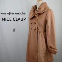 NICE CLAUP　プリンセスコート　0　ピンクベージュ　S　襟付のサムネイル