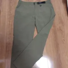 新作 ビームスゴルフ パンツ カーキ グリーン サイドライン 裏起毛
