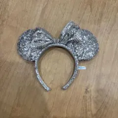 ディズニー　カチューシャ　ミニー　スパンコール　キラキラ