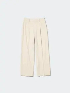 ユニクロ タックワイドパンツ