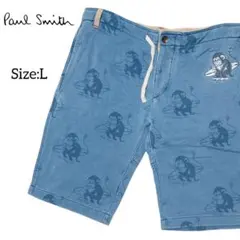 ポールスミス/SINGLE FIN/ハーフパンツ/Size:L/匿名配送のサムネイル