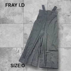 e1536☆FRAY I.D グレー サロペット サイズOのサムネイル