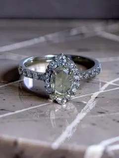 ラボグロウンダイヤモンド リング 2.04ct E VVS-2 - メルカリ